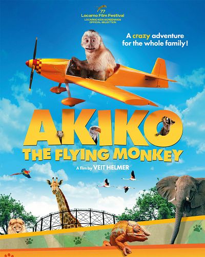 Akiko, the flying monkey Cinema Poster
