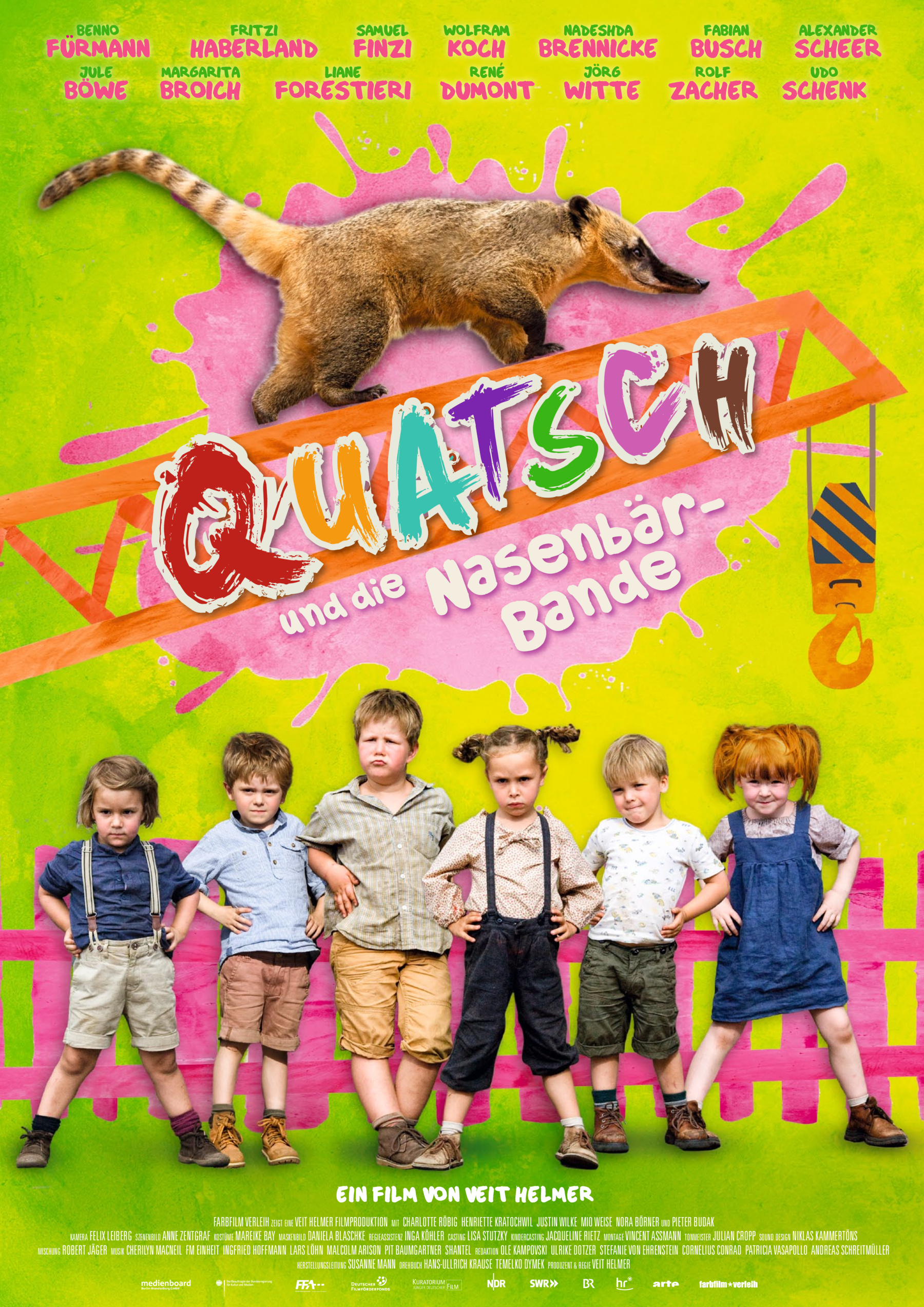 Quatsch und die Nasenbärbande Cinema Poster